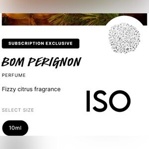 ISO LUSH Bom Perignon Perfum